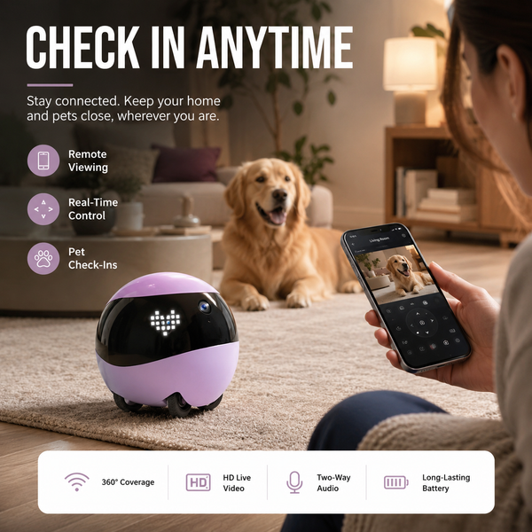 Smart Pet Camera Robot