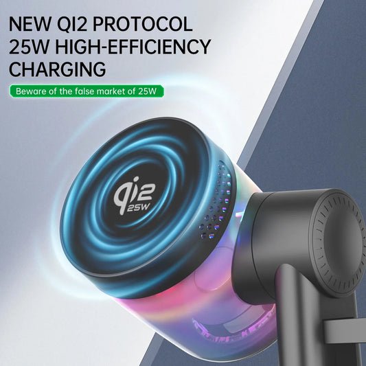 Multi-Function Wireless Charging Station with Bluetooth Speaker