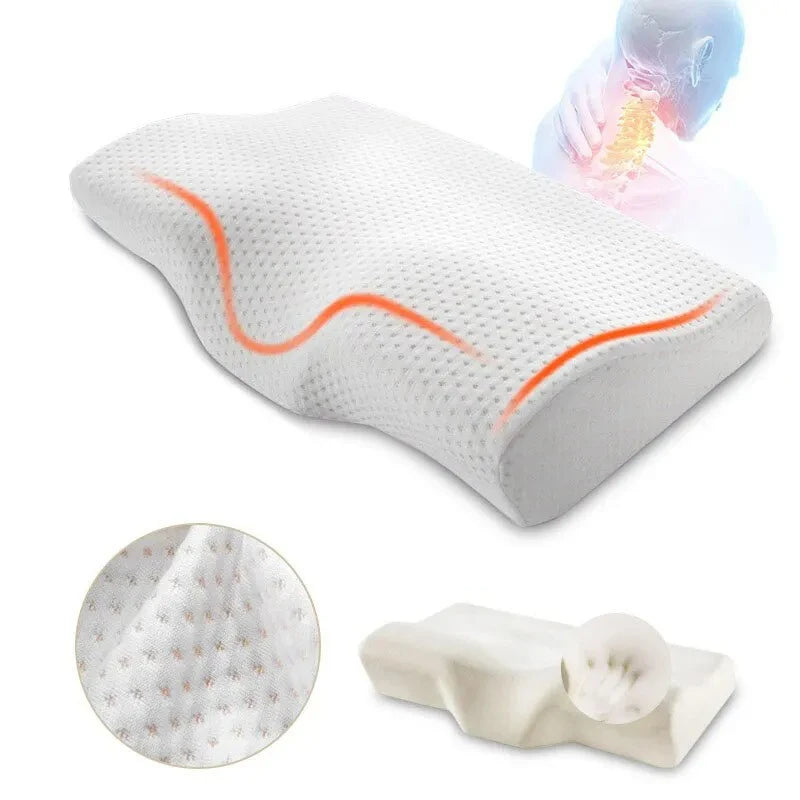 Pillow Butterfly Shaped Health Cervical Neck