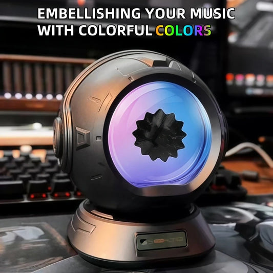 Ferrofluid Music Visualizer Speaker – Sound-Reactive RGB Display