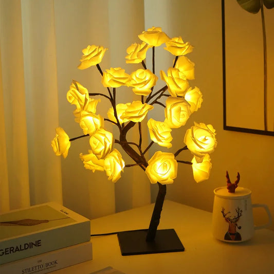LED Rose Tree Table Light (36 LEDs)