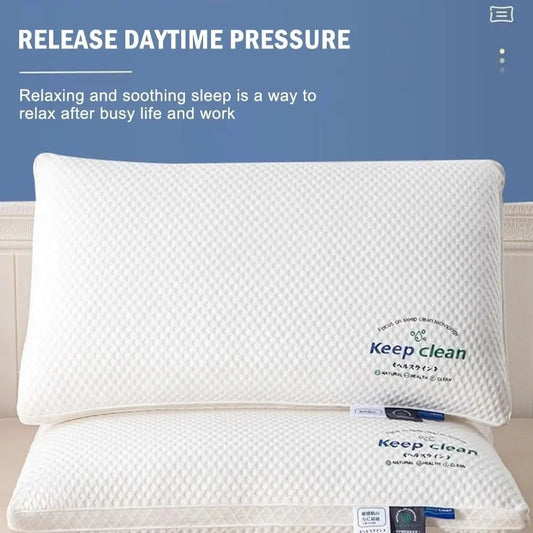 ZT1 High Elasticity Anti collapse 3D Soft Neck Protection Single Sleep Aids Pillow Hotel Home Bedding Body Pillow