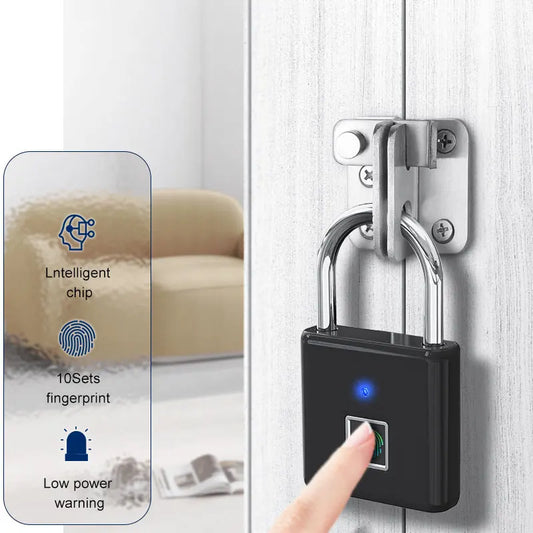 Fingerprint Door Lock – Punch-Free Installation, Keyless Entry