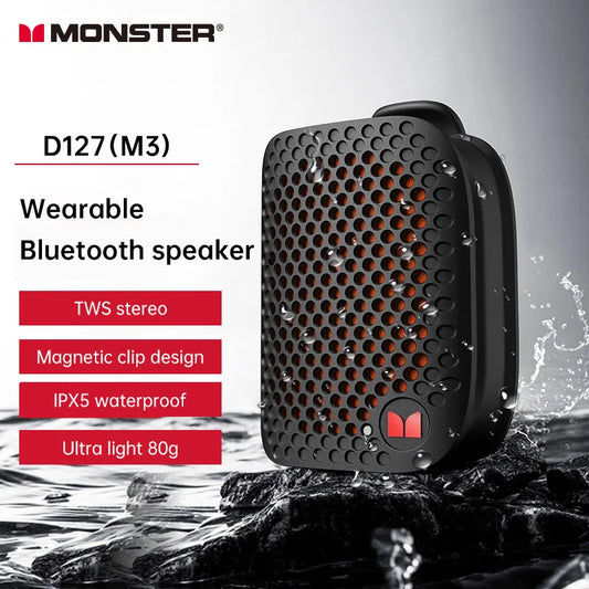 Portable Bluetooth Speaker – Waterproof, Compact Wireless Audio