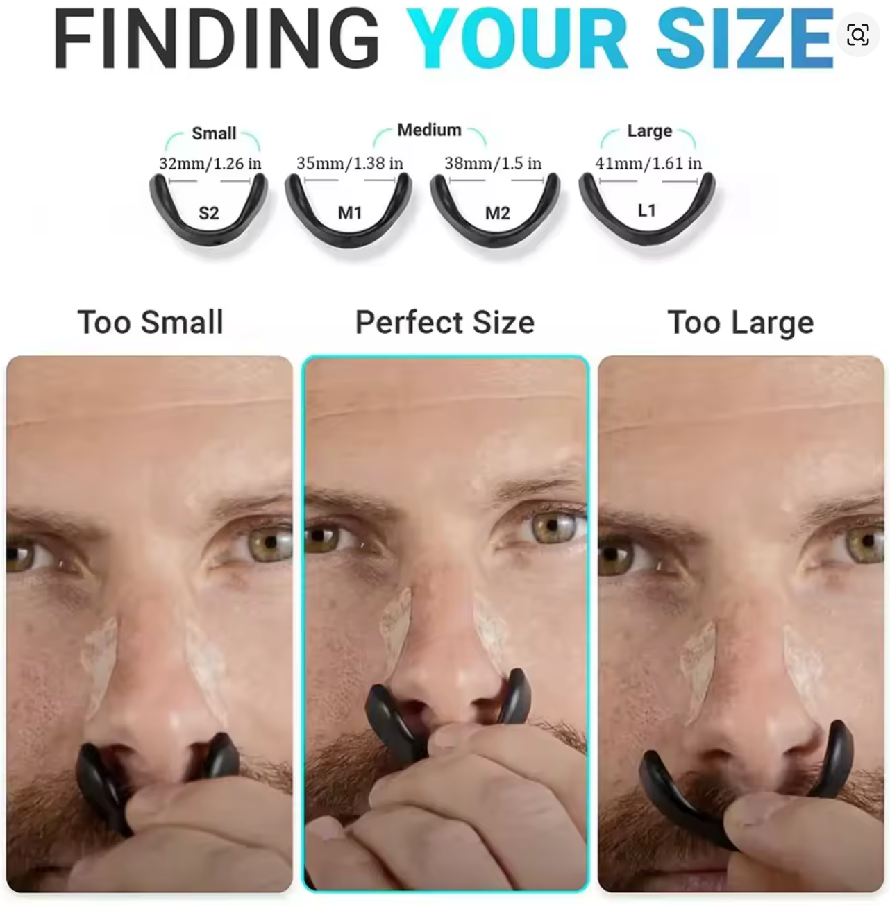 Magnetic Nasal Strips