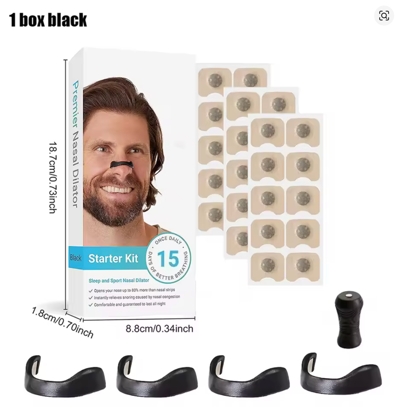 Magnetic Nasal Strips