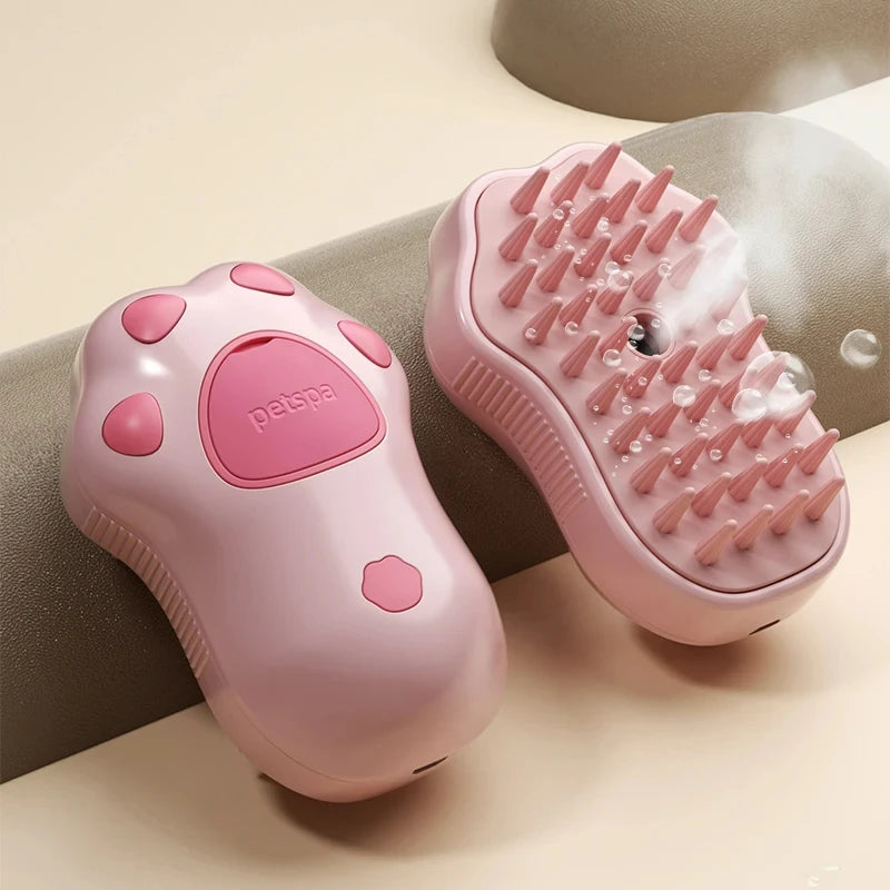 Pawstrip 3-in-1 Cat & Dog Silicone Grooming Comb