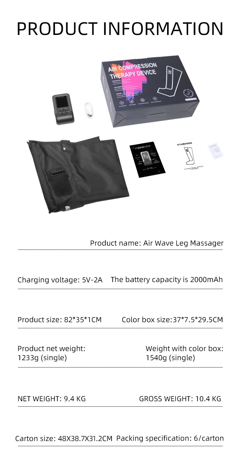 Foot Leg Recovery Boots