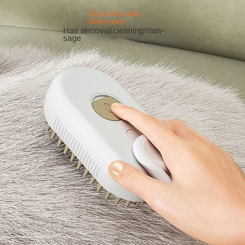 Durable Plastic Pet Accessory Brush for Dogs and Cats
