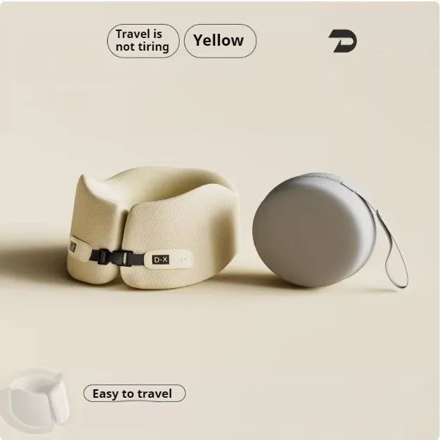 Memory Foam Travel Neck Pillow – U-Shape Comfort for On-the-Go Support