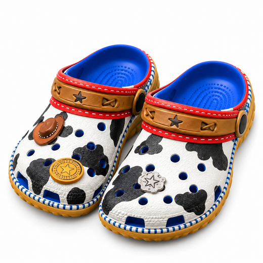 Western Cowboy-Inspired Classic Clogs