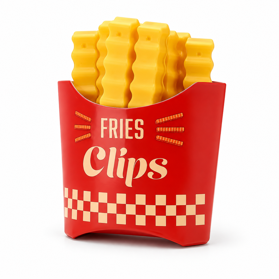 12-Pack French Fry Bag Sealing Clips