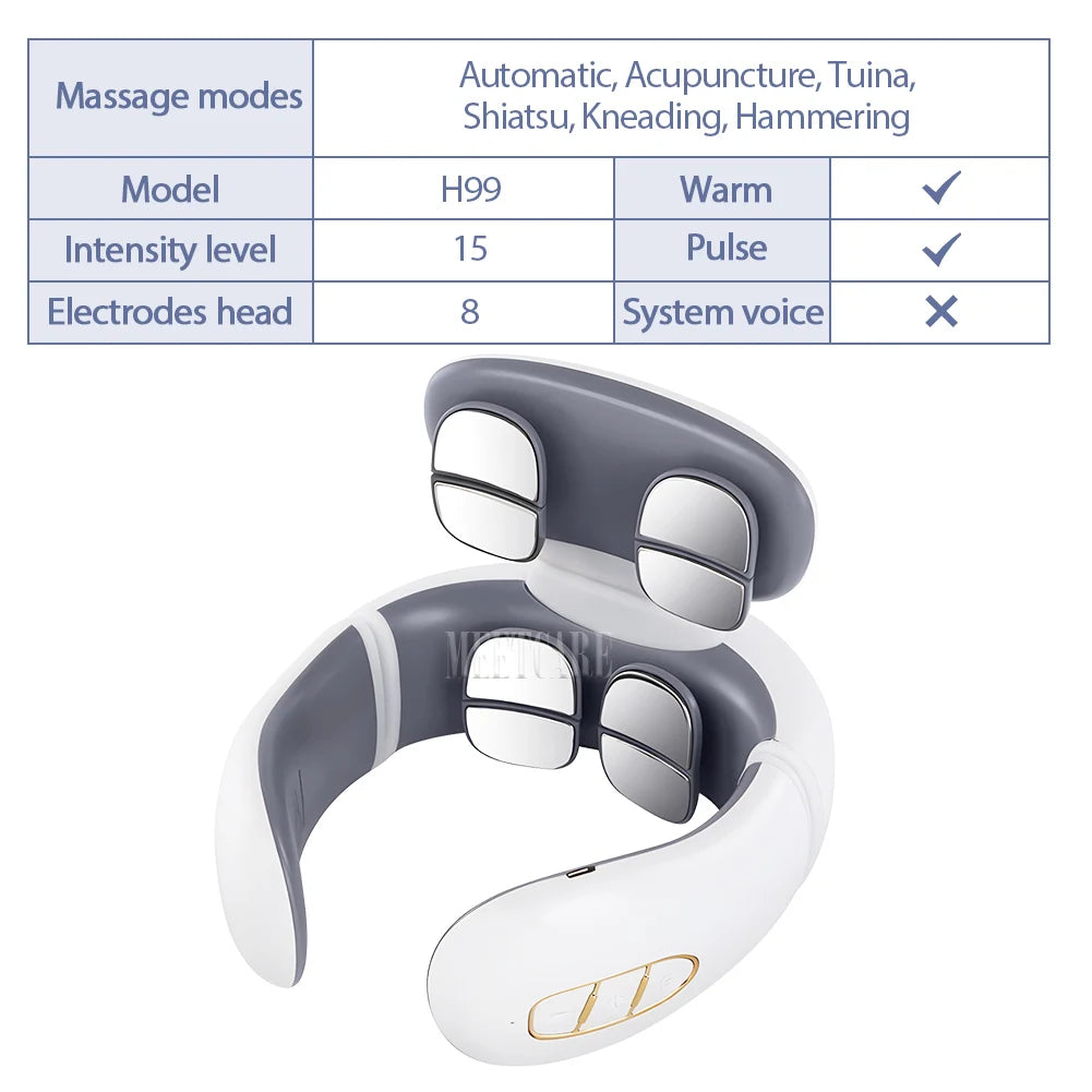 Wireless TENS Pulse Neck & Shoulder Massager