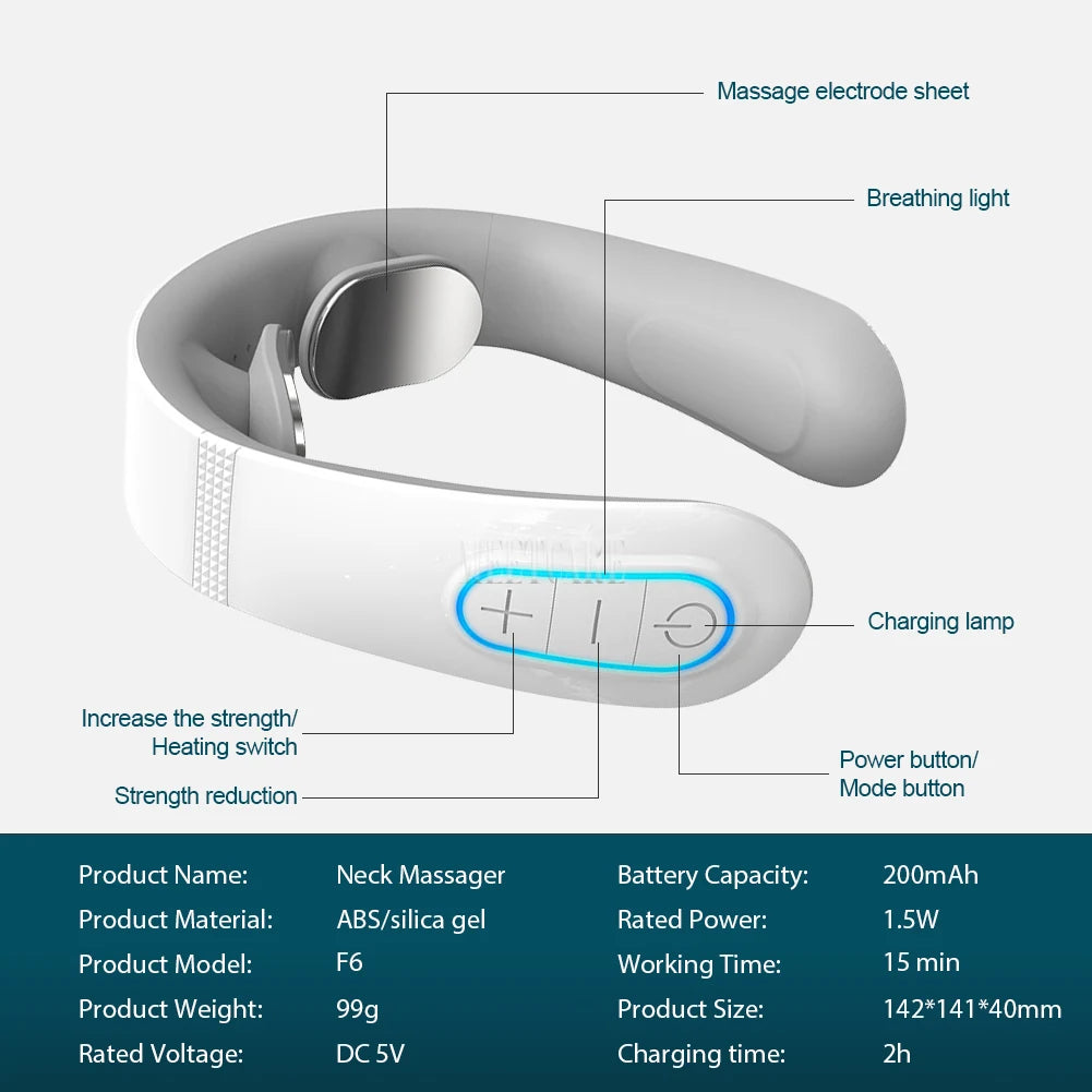Wireless TENS Pulse Neck & Shoulder Massager