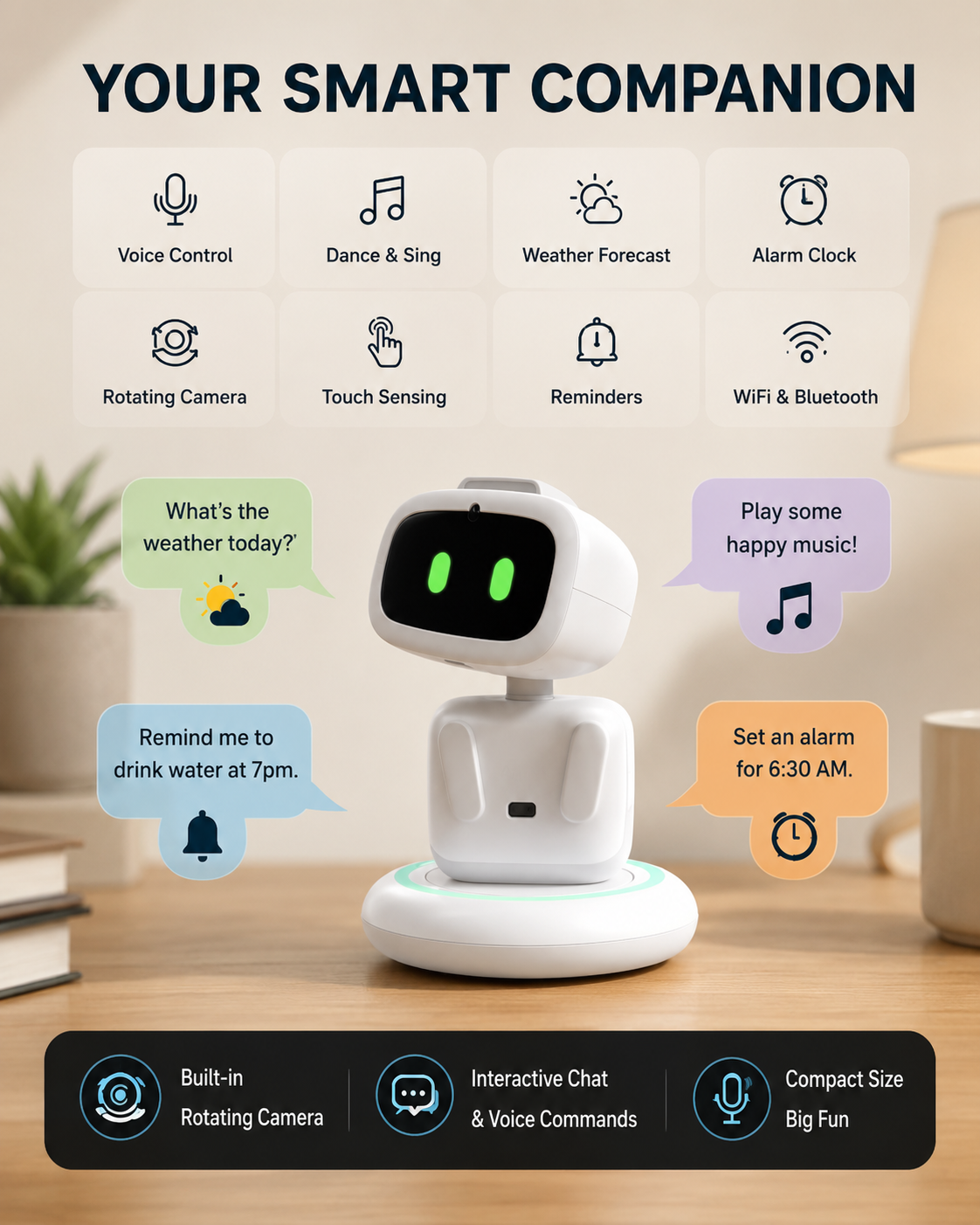 Smart Interactive Robot Pet Toy