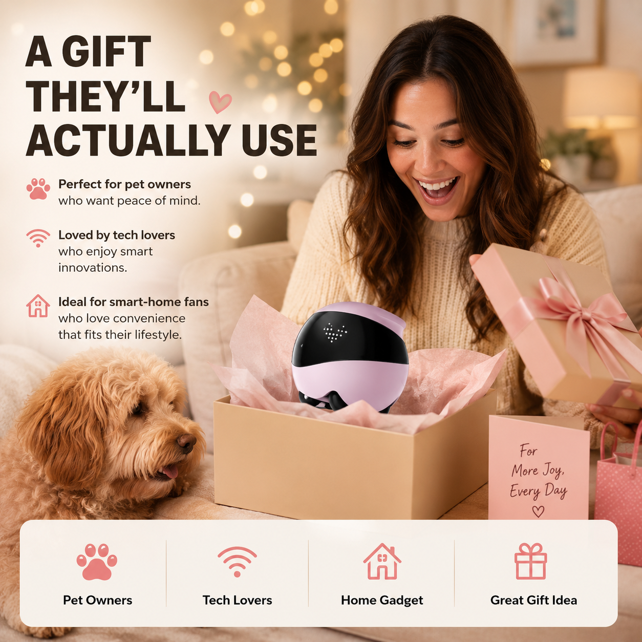 Smart Pet Camera Robot