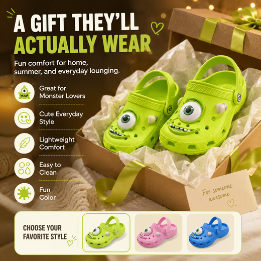 Cartoon Alien EVA Sandal Slippers