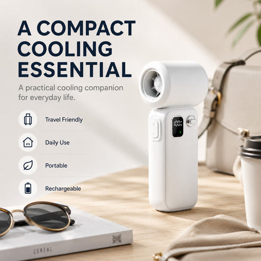 Rechargeable High-Speed Turbo Fan