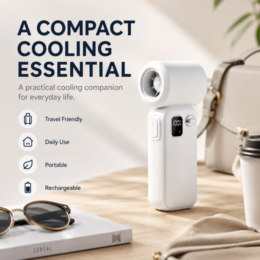 Rechargeable High-Speed Turbo Fan