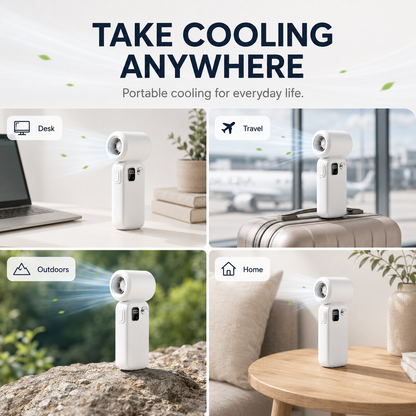 Rechargeable High-Speed Turbo Fan
