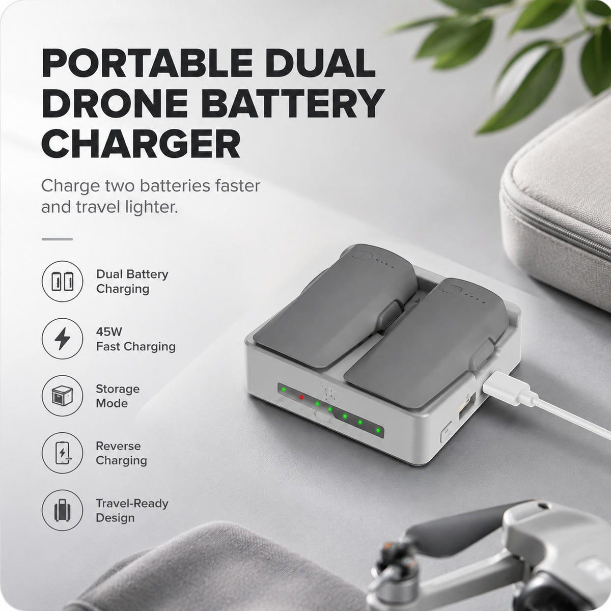 Drone Battery Charging Hub
