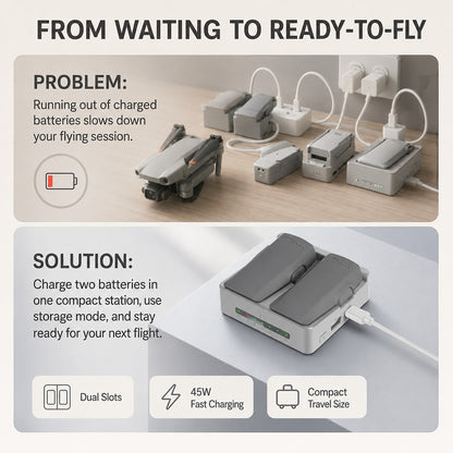 Drone Battery Charging Hub