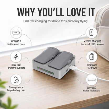 Drone Battery Charging Hub