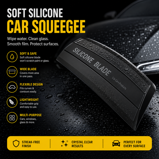 Soft Silicone Car Squeegee