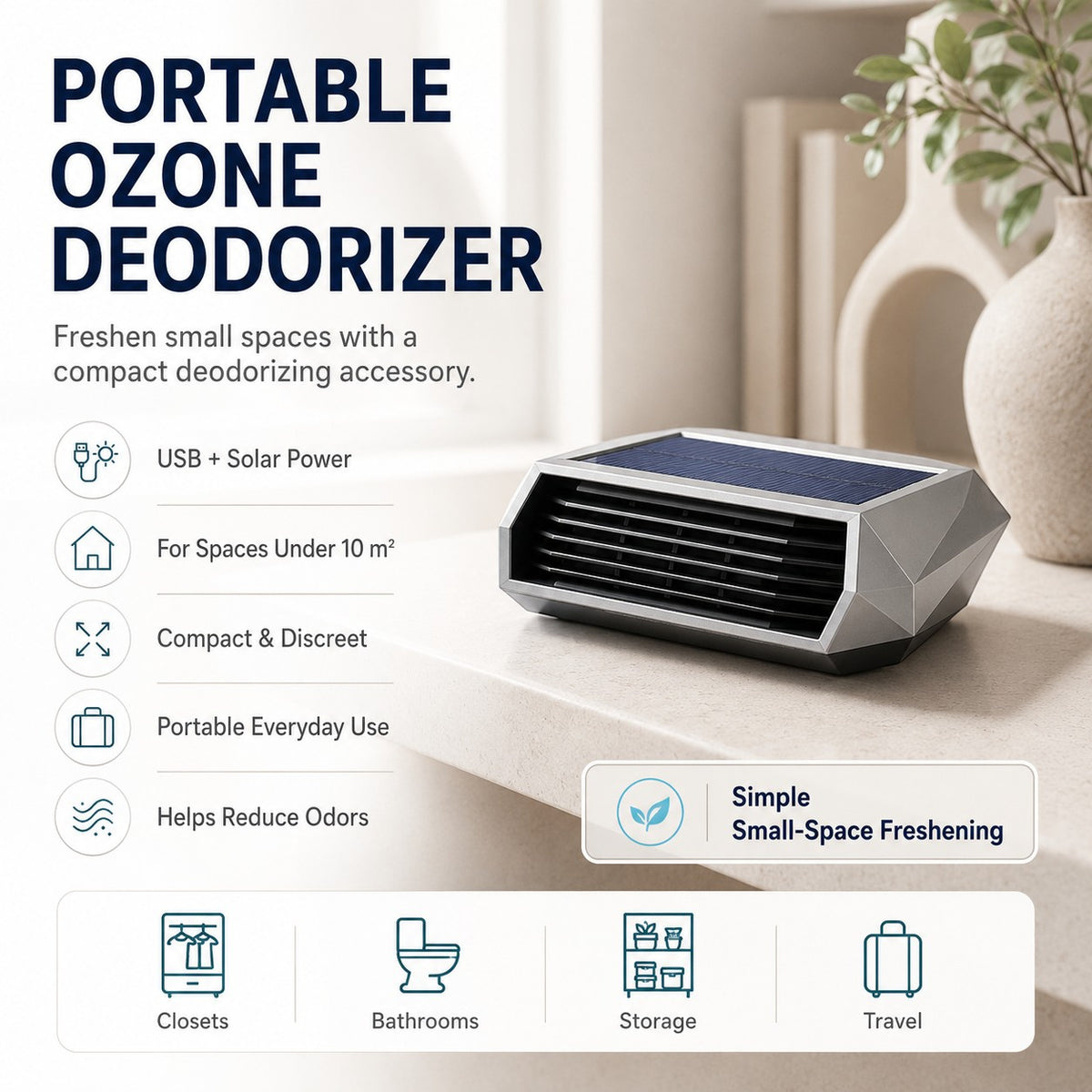 Solar Car Air Purifier