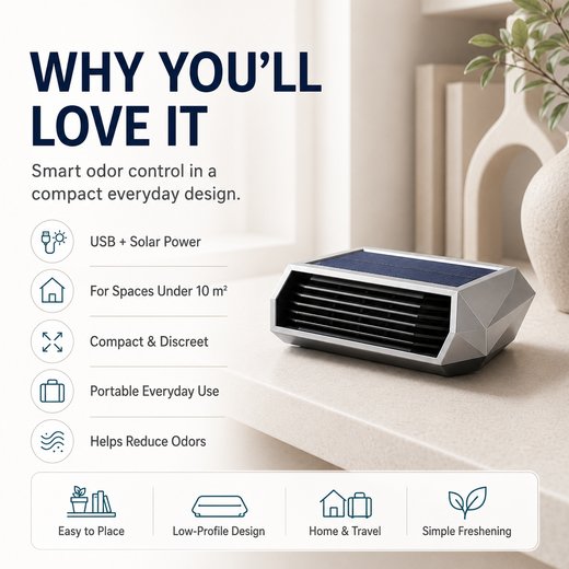 Solar Car Air Purifier