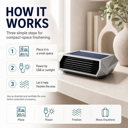 Solar Car Air Purifier