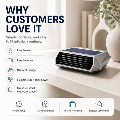 Solar Car Air Purifier