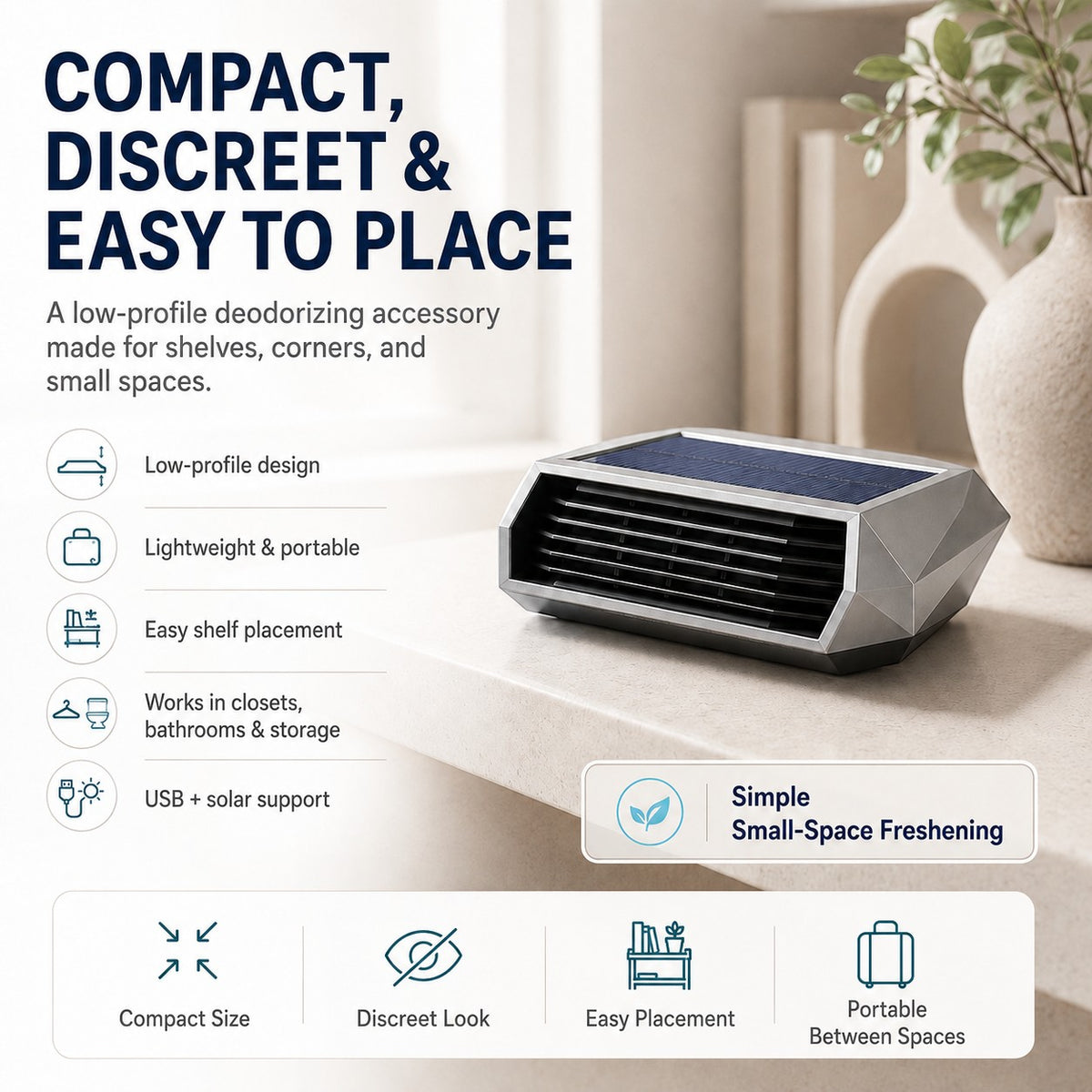 Solar Car Air Purifier
