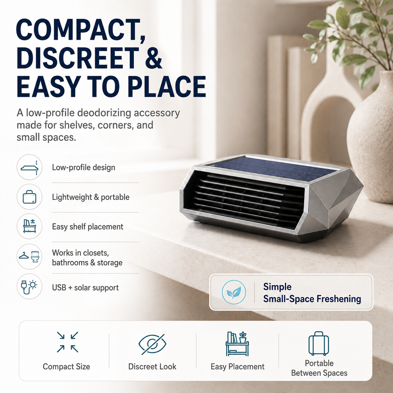 Solar Car Air Purifier