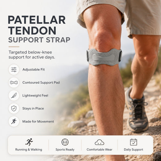 Adjustable Patellar Support Strap