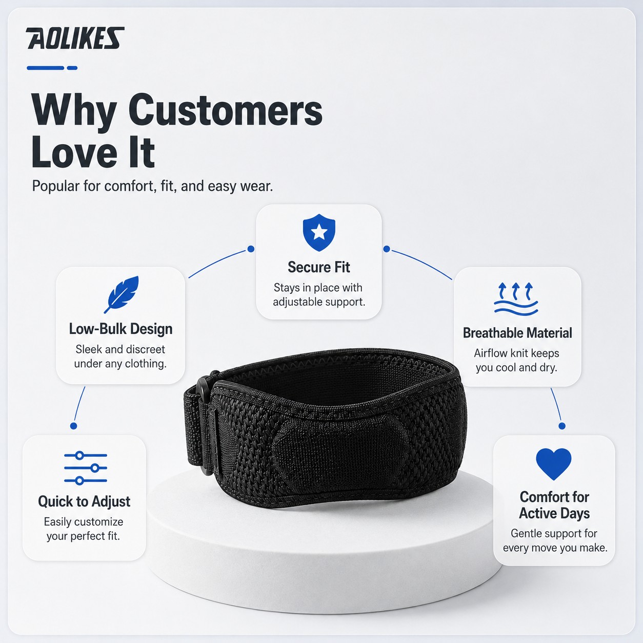 Patella Tendon Knee Strap