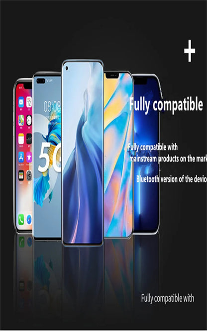 Open-Ear Clip-On Bluetooth Earphone – Lightweight, Low Latency