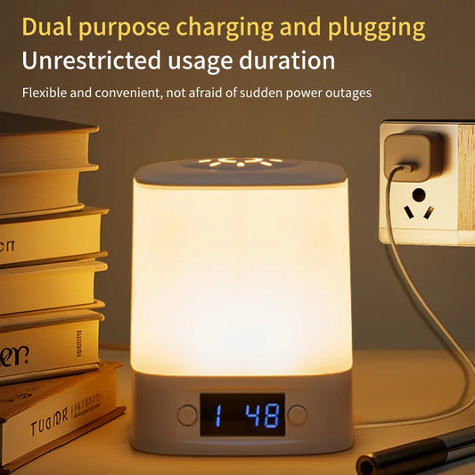Rechargeable Clock Night Light