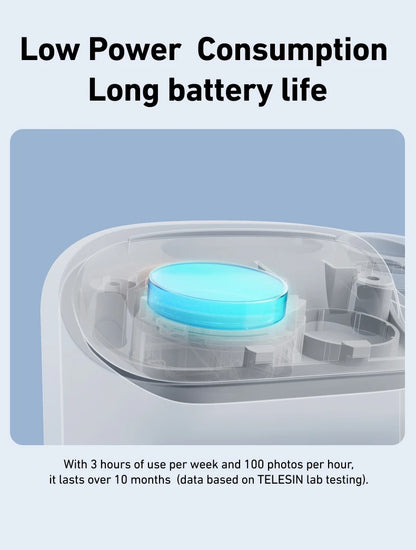 Magnetic Smartphone Camera Grip with Bluetooth Remote & Fill Light