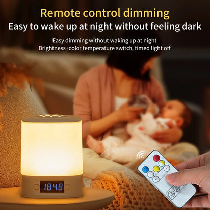 Rechargeable Clock Night Light