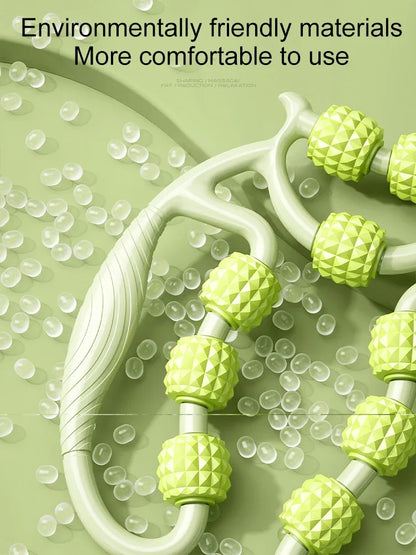 12 Rounds Of Circular Leg Slimming Muscle Stretching And Relaxation Massage Equipment, Leg Slimming Artifact, Circular Leg Clamp