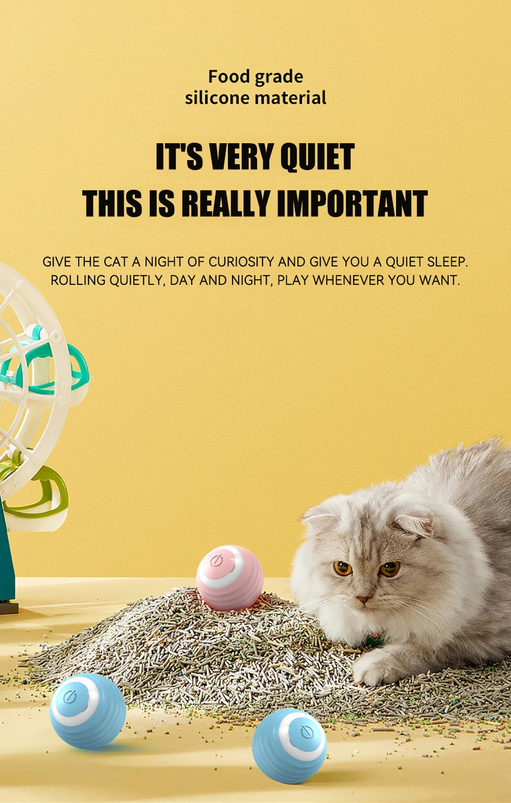 Smart Cat Toy Ball