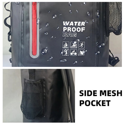 Waterproof Kayak Dry Bag Drift Swimming Backpack Large River Trekking Shoulder Beach Diving Dry Rafting Canoeing PVC Camping Bag