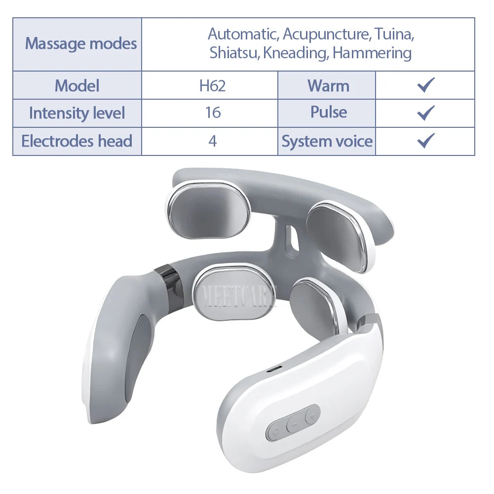 Wireless TENS Pulse Neck & Shoulder Massager
