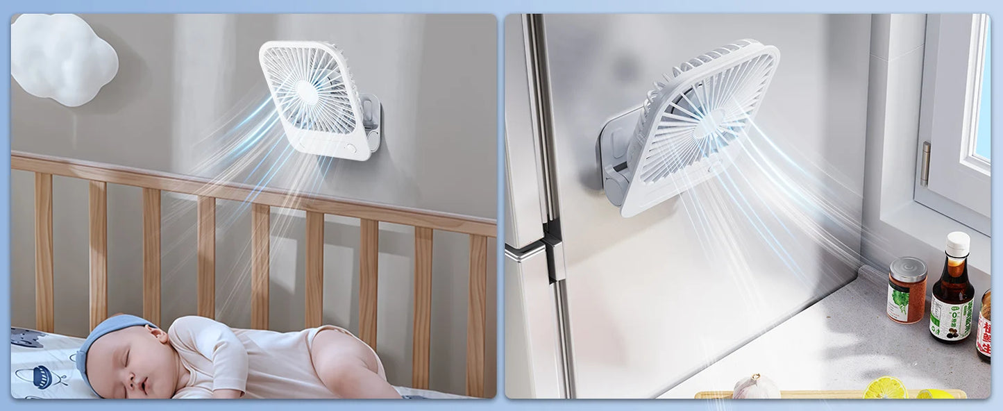 Rechargeable Desktop Fan