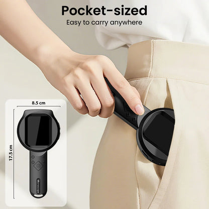 Handheld Digital Microscope with Screen – 100× Magnification & LED Lighting