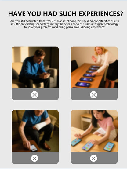 Screen Auto Clicker for Smartphone – Hands-Free Screen Tapping Tool