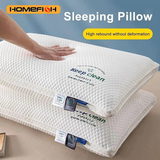 ZT1 High Elasticity Anti collapse 3D Soft Neck Protection Single Sleep Aids Pillow Hotel Home Bedding Body Pillow
