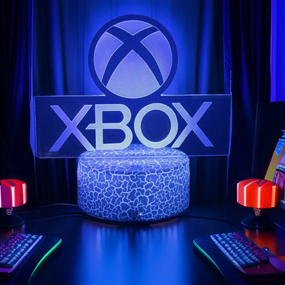 3D LED Acrylic Night Light (Touch & Remote Control)