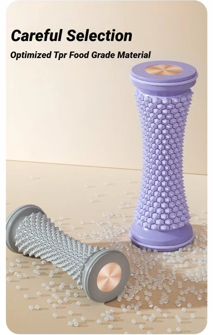 Foot Leg Roller Massager Yoga Plantar Fascia Home Fitness Fingerpressure Board Deep Muscle Relaxation Massage Ergonomic